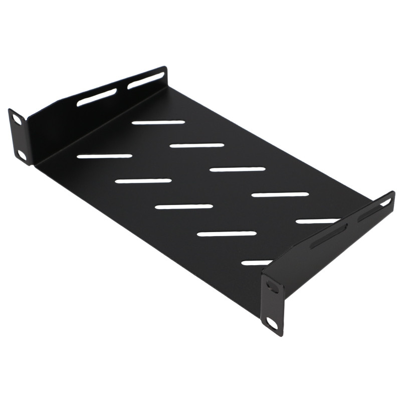 EXTRALINK SHELF 1U FOR WALL CABINETS 10" BLACK - Изображение 2