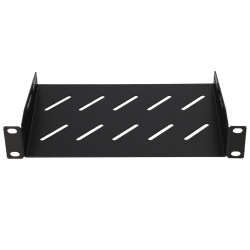 EXTRALINK SHELF 1U FOR WALL CABINETS 10" BLACK - Изображение 3