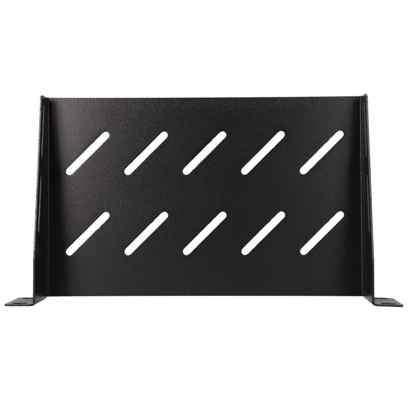 Extralink Shelf 1U | Półka do szaf rack 10" | czarna - Zdjęcie 6
