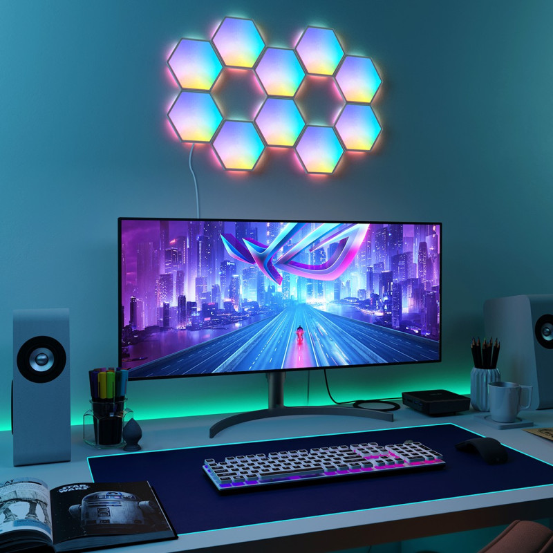 Govee H6061 Glide Hexa | LED Panely | RGBIC - Obrázek 7
