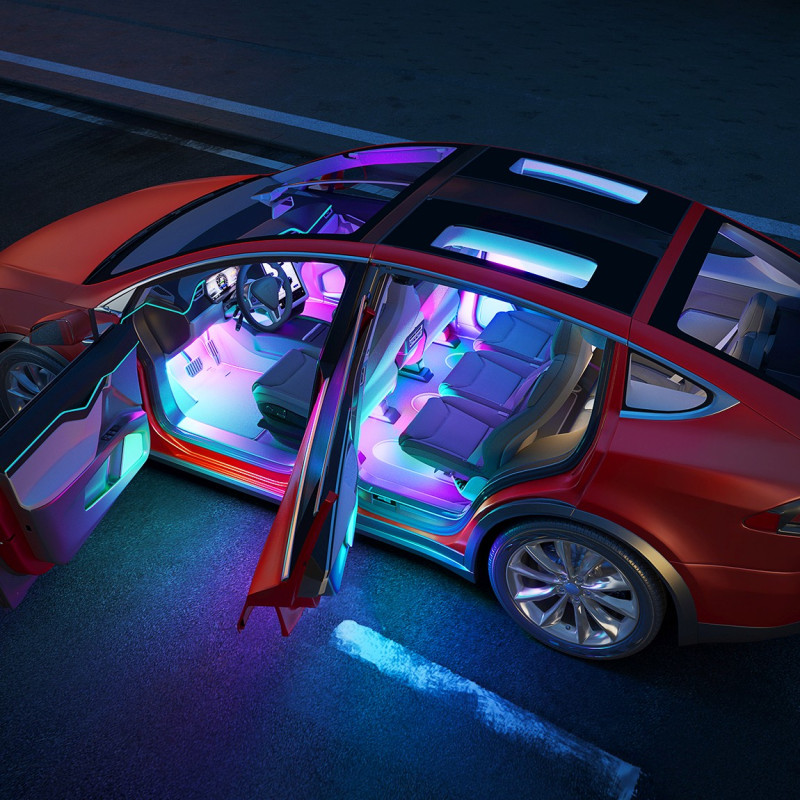 Govee H7090 | Interior car lights | RGBIC - Image 3