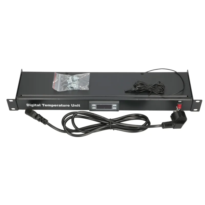 Extralink 19" Termostat do szaf rack