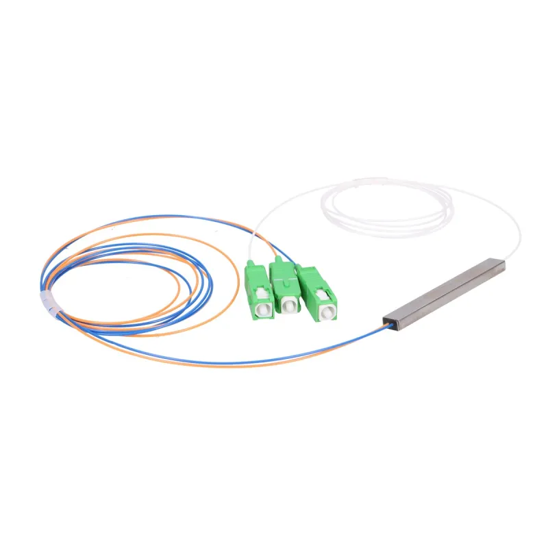 Extralink 1:2 PLC SC/APC Splitter 900um, 1m