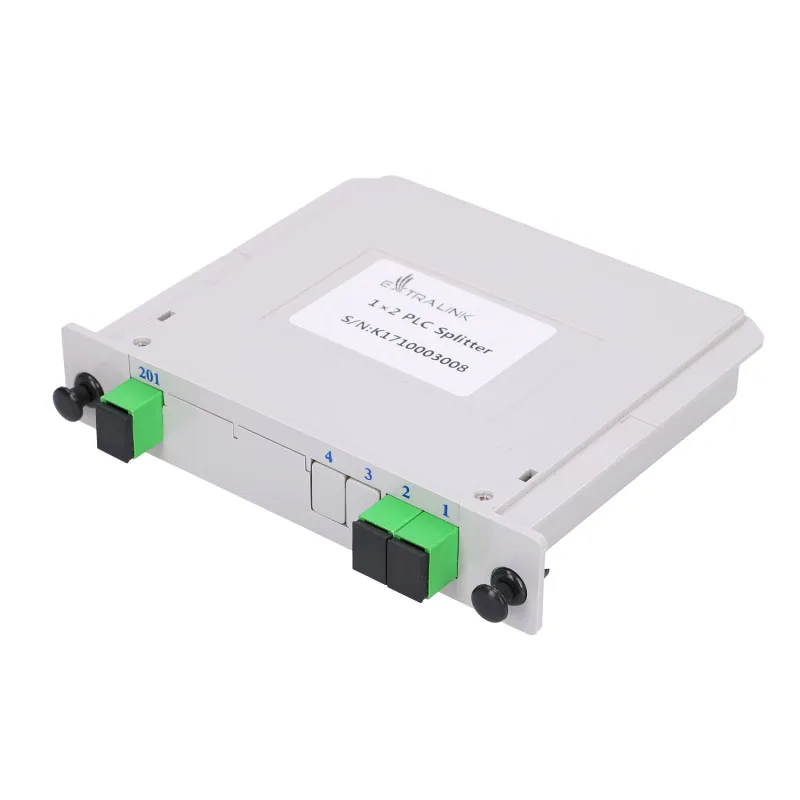Extralink 1:2 PLC SC/APC Splitter Slot Type
