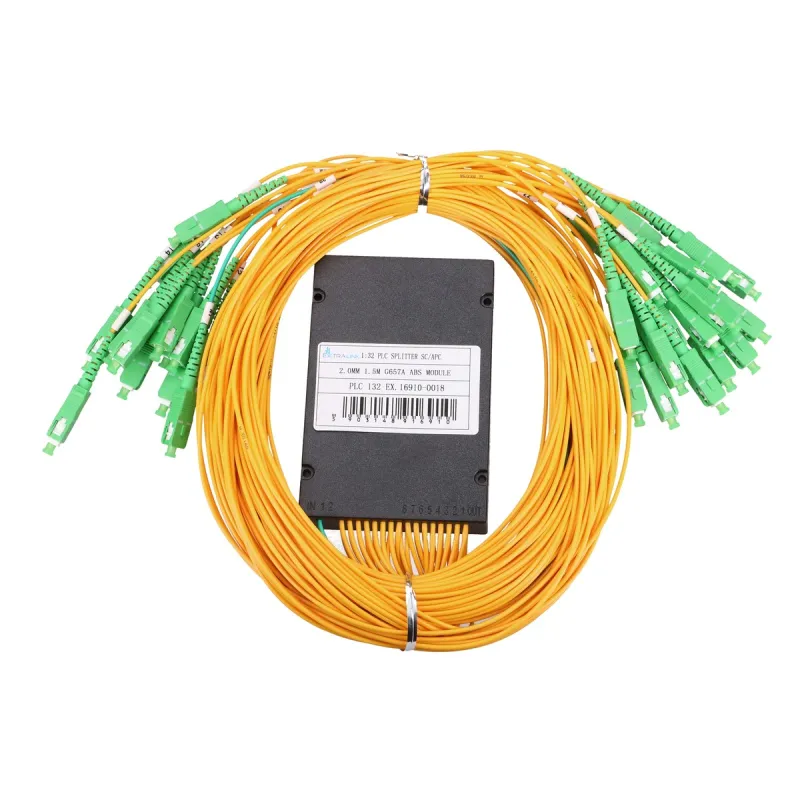 Extralink 1:32 PLC Splitter 2,0mm, 1,5m, G657A, moduł ABS, SC/APC