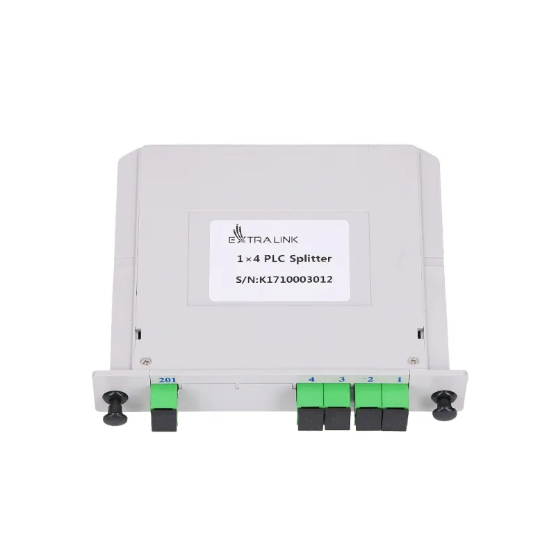 Extralink 1:4 PLC SC/APC Splitter Slot Type