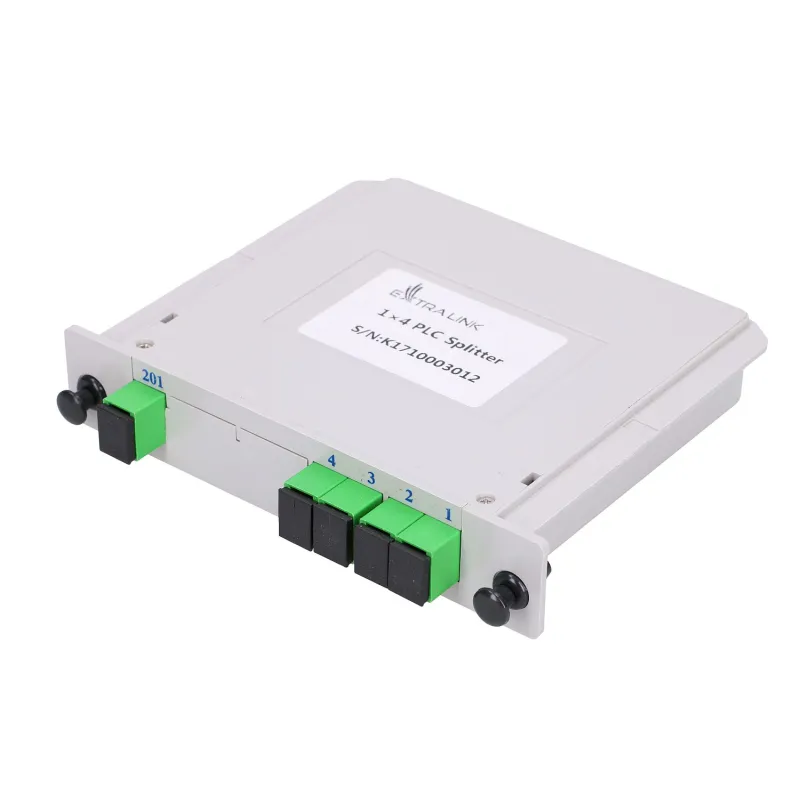 Extralink 1:4 PLC SC/APC Splitter Slot Type