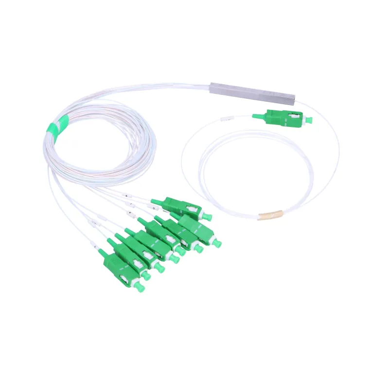 Extralink 1:8 PLC SC/APC Splitter 900um, 1,5m