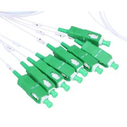 Extralink 1:8 PLC SC/APC Splitter 900um, 1m