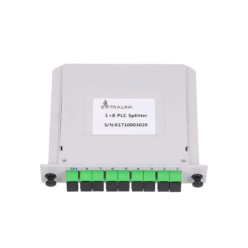 Extralink 1:8 PLC SC/APC Splitter Slot Type