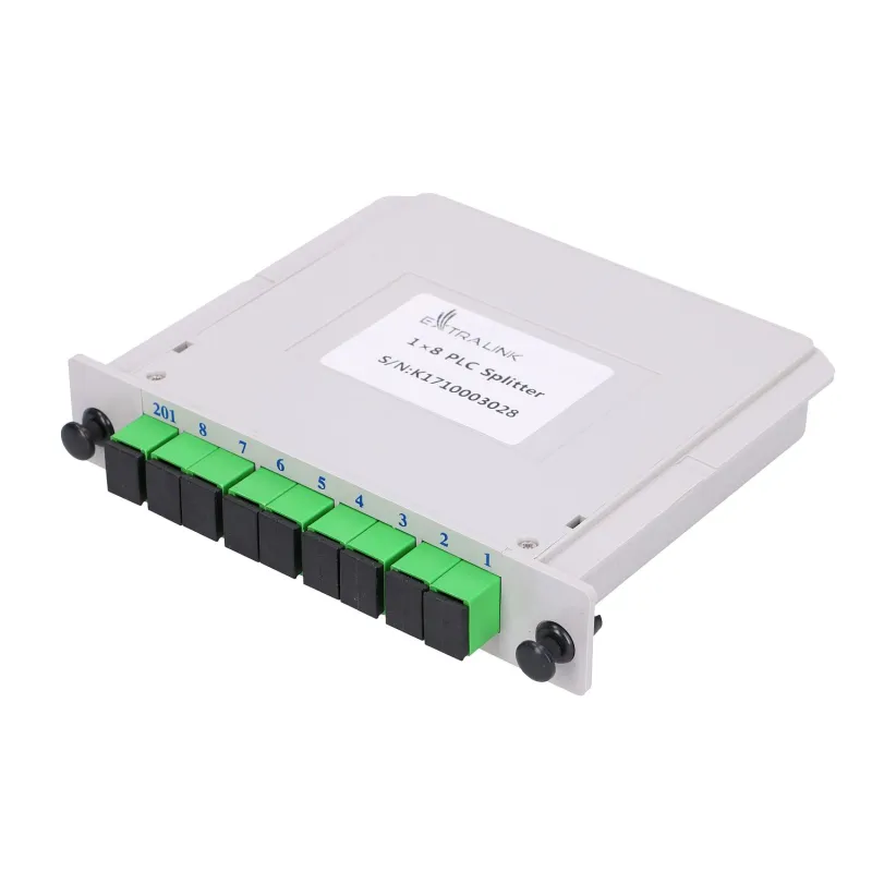 Extralink 1:8 PLC SC/APC Splitter Slot Type