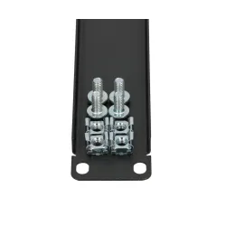 Extralink 1U 19" Panel frontowy Czarny