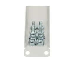 Extralink 1U 19" Panel frontowy Szary