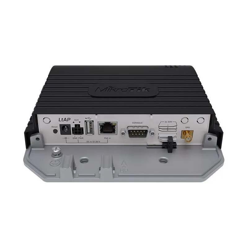 MikroTik LtAP LTE kit | LTE Router | RBLtAP-2HnD&R11e-LTE, LTE 150Mb/s, 2,4GHz, 1x RJ45 1000Mb/s, 2x miniPCI-e, 3x SIM, 1x USB - Image 2