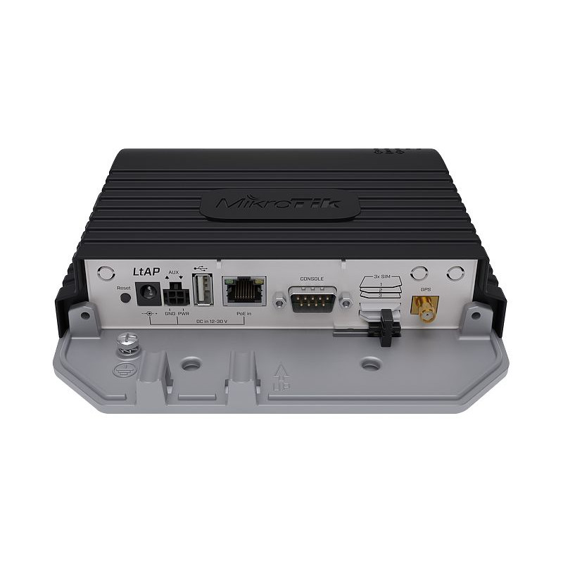 MikroTik LtAP | Client-Gerät | RBLtAP-2HnD, 2,4GHz, 1x RJ45 1000Mb/s, 2x miniPCIe, 1x USB - Bild 2