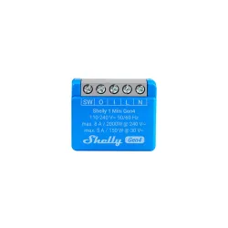 Shelly 1 Mini Gen4 | Moduł przekaźnikowy | Zigbee, WiFi,...