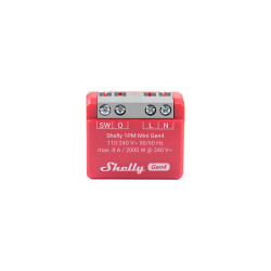 SHELLY 1PM MINI GEN4 COMPACT SMART SWITCH WITH POWER...