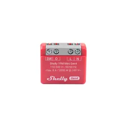 SHELLY 1PM MINI GEN4 COMPACT SMART SWITCH WITH POWER...
