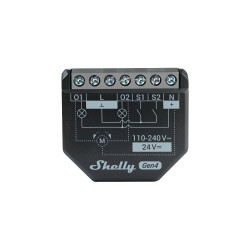 SHELLY 2PM GEN4 2-CHANNEL SMART SWITCH - Imagen 2