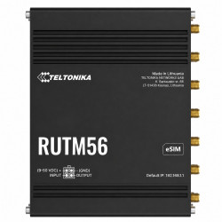 TELTONIKA RUTM56 DUAL MODEM ROUTER 5G & 4G CAT4, SIM, ESIM™