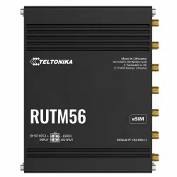 TELTONIKA RUTM56 DUAL MODEM ROUTER 5G & 4G CAT4, SIM, ESIM™