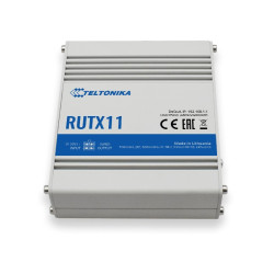 Teltonika RUTX11 | Roteador 4G LTE industrial profissional | Cat 6, Dual Sim, 1x Gigabit WAN, 3x Gigabit LAN, WiFi 802.11 AC - Imagem 2