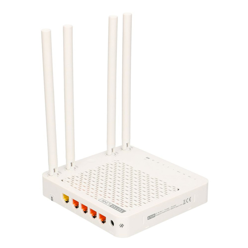 Totolink A702R | WiFi Router | AC1200, Dual Band, MIMO, 5x RJ45 100Mb/s - Image 2