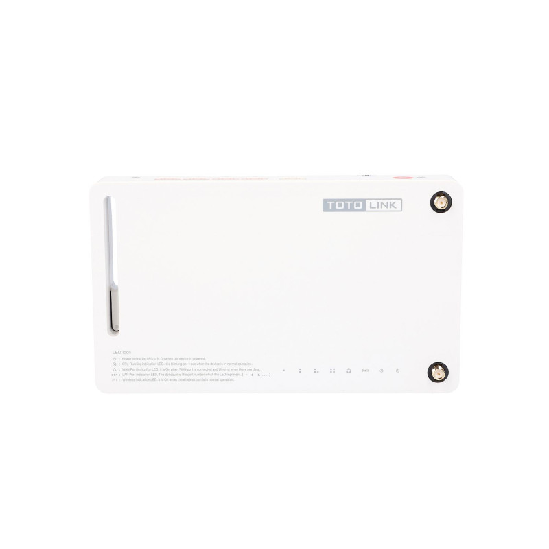 Roteador WiFi Totolink N300RH, 300Mb/s, 2,4GHz, 5x RJ45 100Mb/s, 2x 11dBi - Imagem 3