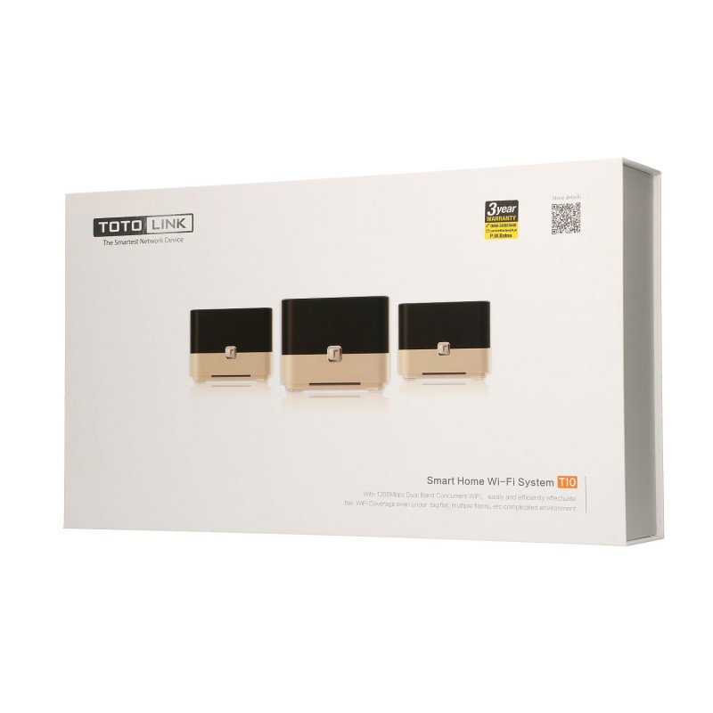 Роутер WiFi Totolink T10, AC1200, Dual Band, MU-MIMO, 3x RJ45 1000Mb/s, 1x USB - Изображение 7