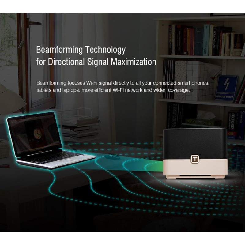 Totolink T10 | WiFi Router | AC1200, Dual Band, MU-MIMO, 3x RJ45 1000Mb/s, 1x USB - Immagine 15
