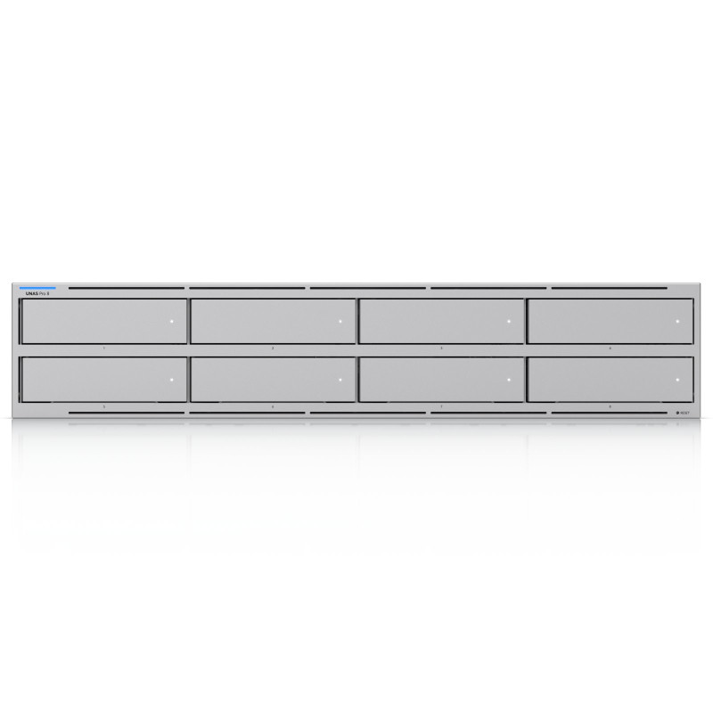 Ubiquiti UNAS-Pro-8 | Serwer NAS | 8x HDD, 2x M.2 NVMe, 10Gbps - Zdjęcie 2