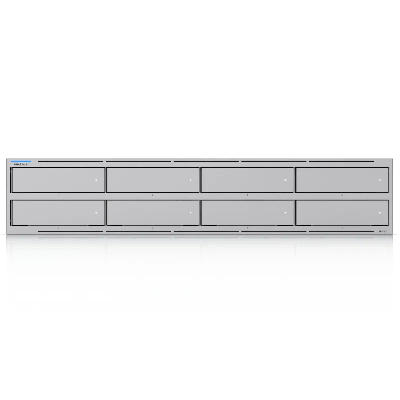 UBIQUITI UNAS-PRO-8 UNIFI DRIVE MANAGED 2U NAS WITH 8X HDD, 2X M.2 NVME SSD AND 10GBPS SUPPORT - Bild 2