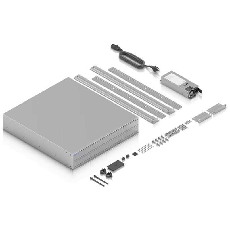 Ubiquiti UNAS-Pro-8 | Serwer NAS | 8x HDD, 2x M.2 NVMe, 10Gbps - Zdjęcie 5