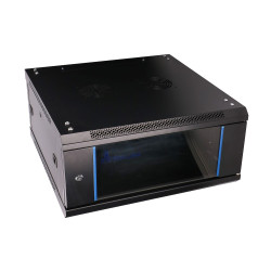 Extralink 4U 600x600 Preto | Armário de rack | montado na parede - Imagem 3