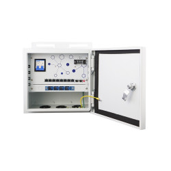Extralink Atlas | Interruttore PoE esterno | 8x RJ45 1000Mbps PoE, 2x SFP, 120W, raffreddamento attivo - Immagine 3