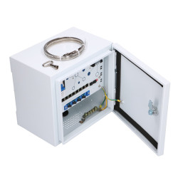 Extralink Atlas | Interruptor PoE para exterior | 8x RJ45 1000Mbps PoE, 2x SFP, 120W, enfriamiento activo - Imagen 11