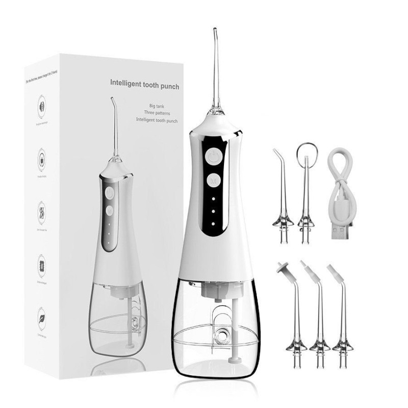 Irygátor Extralink Beauty Intelligent Water Flosser L10 Bílý, 2000mAh, IPX6 - Obrázek 2
