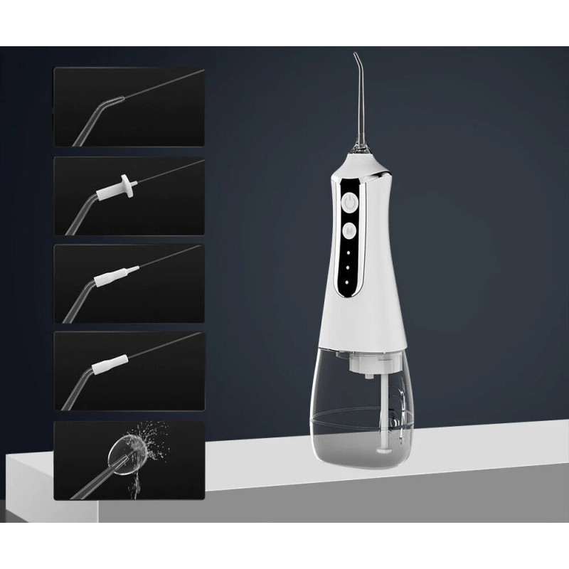 Irygátor Extralink Beauty Intelligent Water Flosser L10 Bílý, 2000mAh, IPX6 - Obrázek 3
