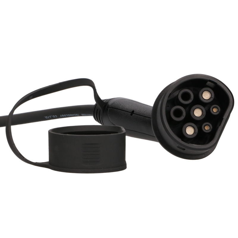 Extralink BS-PCD030 16A 3.6kW Schuko | Portable electric car charger | 1 phase, 5.5m, LCD display, IP67 - Image 7