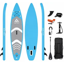Extralink Deska SUP 320cm | Dmuchana deska + wiosło | Zestaw