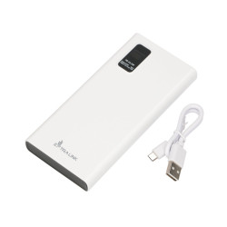 Extralink EPB-067W 10000mAh Bianco | Powerbank | Power bank, Fast Charging, USB-C - Immagine 8
