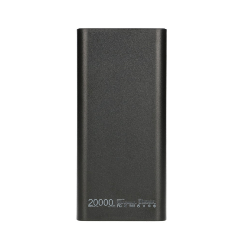 Extralink EPB-068 20000mAh Black | Powerbank | Power bank, Fast Charging, USB-C - Image 6
