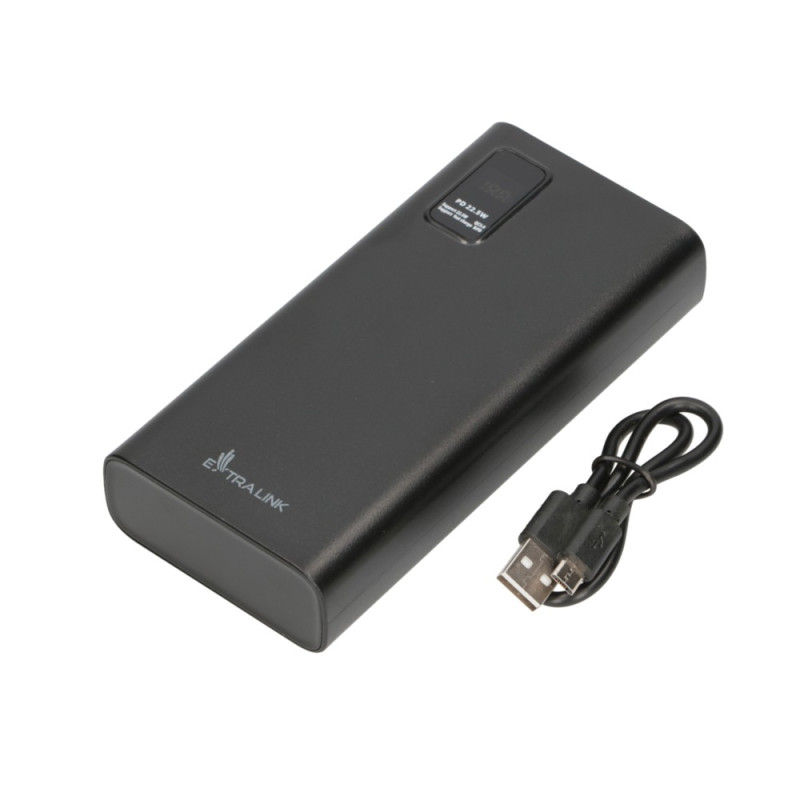 Extralink EPB-068 20000mAh Black | Powerbank | Power bank, Fast Charging, USB-C - Image 11