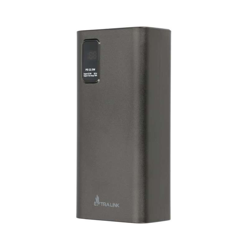 Extralink EPB-069 30000mAh Schwarz | Powerbank | Power bank, Fast Charging, USB-C - Bild 3