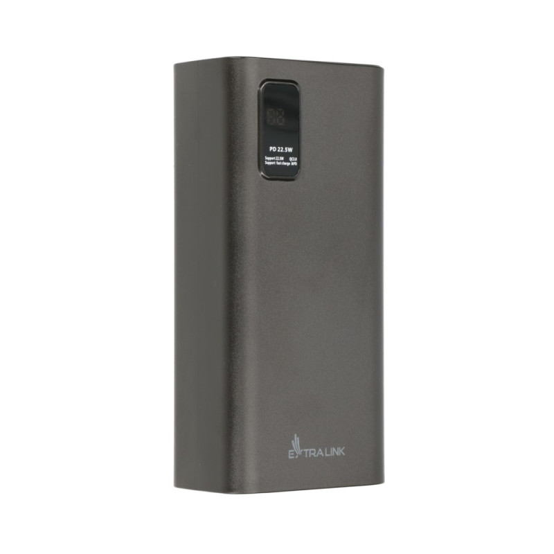 Extralink EPB-069 30000mAh Černá | Powerbank | Power bank, Fast Charging, USB-C - Obrázek 4