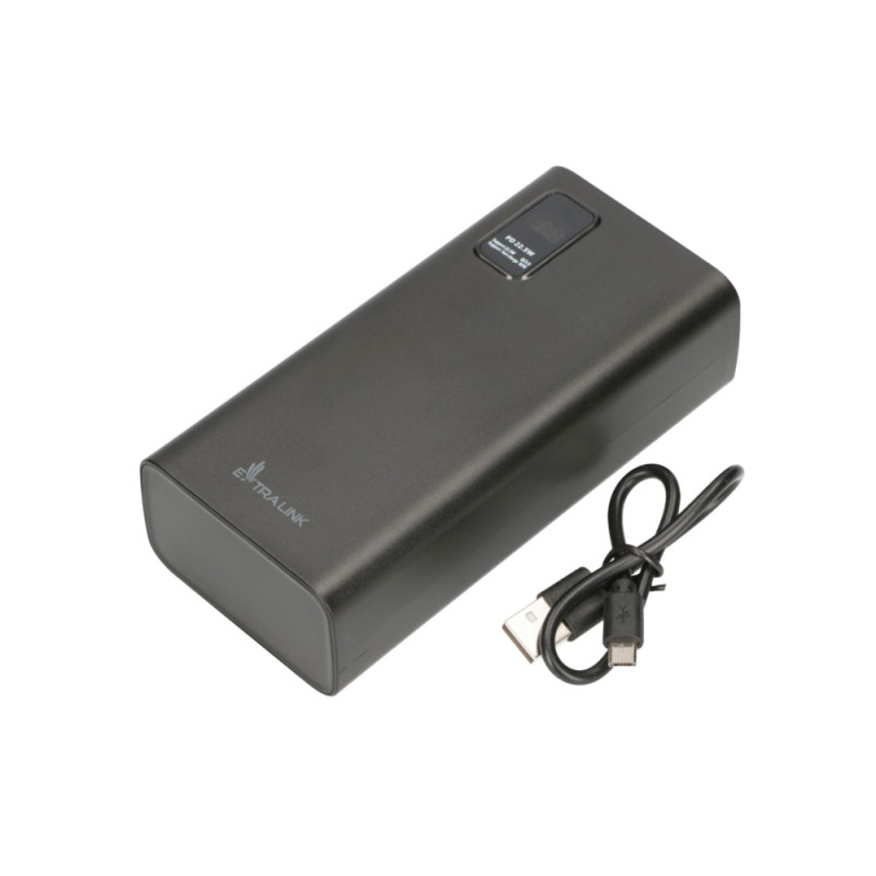 Extralink EPB-069 30000mAh Černá | Powerbank | Power bank, Fast Charging, USB-C - Obrázek 11