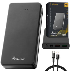 Extralink EPB-078B 10000mAh Preto | Powerbank | Power...
