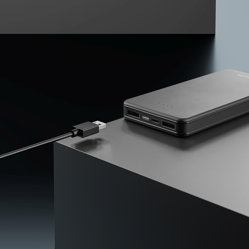 Extralink EPB-078B 10000mAh Preto | Powerbank | Power bank, USB-C - Imagem 12