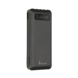 Extralink EPB-083 10000mAh Czarny | Powerbank | Power bank, USB-C - Zdjęcie 4