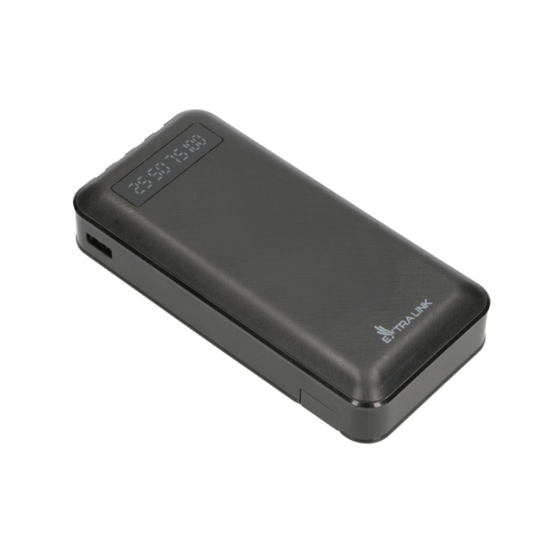 Extralink EPB-084 20000mAh Black | Powerbank | Power bank, USB-C - Image 11
